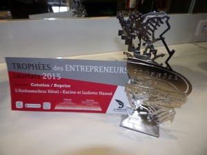 trophée hôtel AMBASSADEUR
